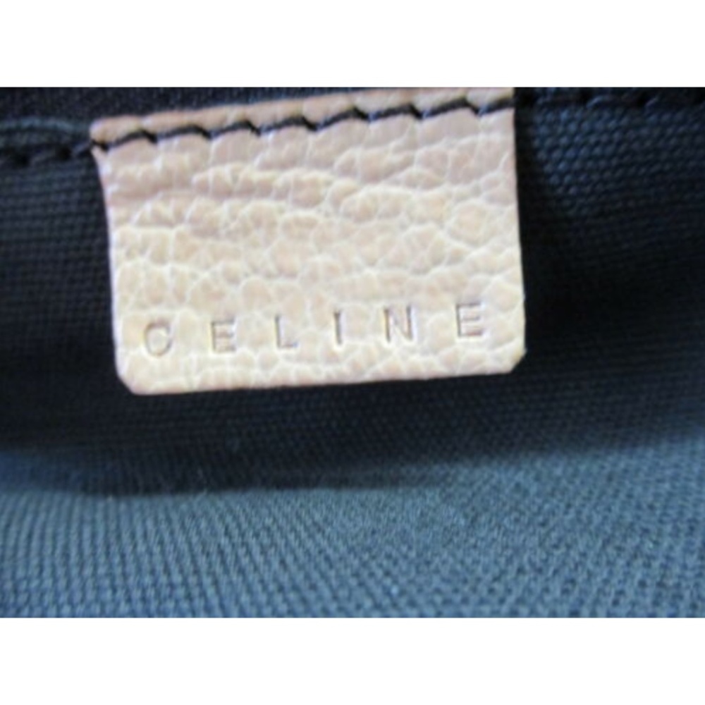 CELINE  peach perforated leather frame satchel - Picture 7 of 8